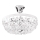Kolarz 960.13K.5 - Candelabru cu cristale pe tijă VALERIE 3xE14/40W/230V