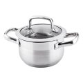 Lamart - Oală din inox cu capac, diametru 16 cm