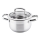 Lamart - Oală din inox cu capac, diametru 18 cm