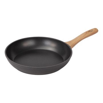 Lamart - Tigaie 26 cm neagră/maro