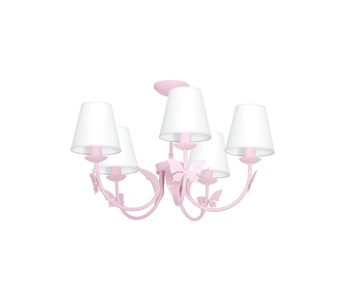 Lampa copii BUTTERFLY 5xE14/60W