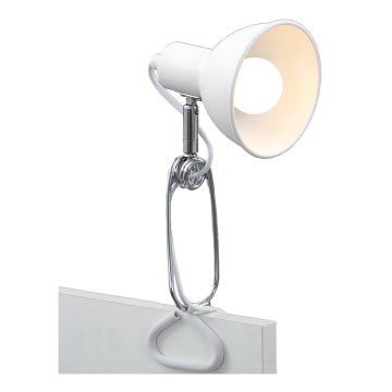 Lampă cu clemă FIX 1xE14/8W/230V alb Briloner 2790-016