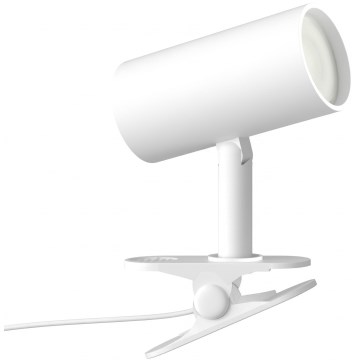 Lampă cu clemă PUNTO 1xGU10/9W/230V albă