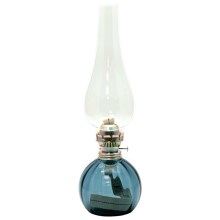 Lampă cu gaz lampant BASIC 38 cm albastru