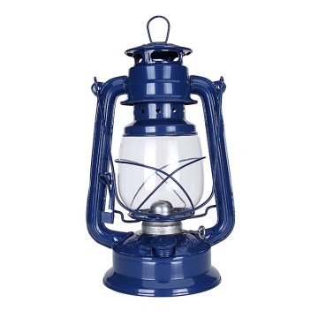 Lampă cu gaz lampant Brilagi LANTERN 28 cm albastru închis