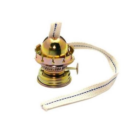 Lampă cu gaz lampant FL0068 20 cm verde-pădure