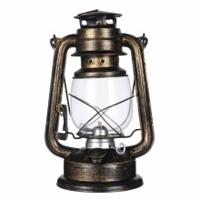 Lampă cu gaz lampant LANTERN 28 cm cupru Brilagi