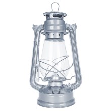 Lampă cu gaz lampant LANTERN 31 cm argintiu Brilagi
