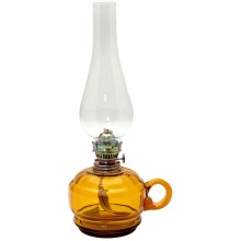 Lampă cu gaz lampant MONIKA 34 cm chihlimbar