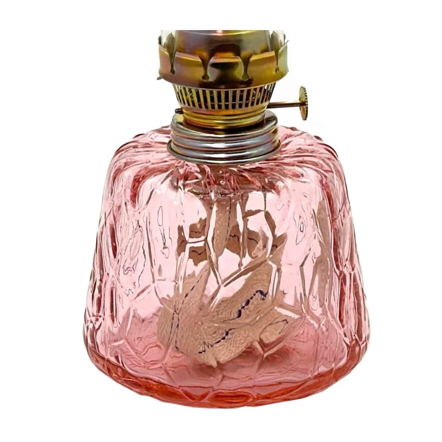 Lampă cu gaz lampant POLY 38 cm roz