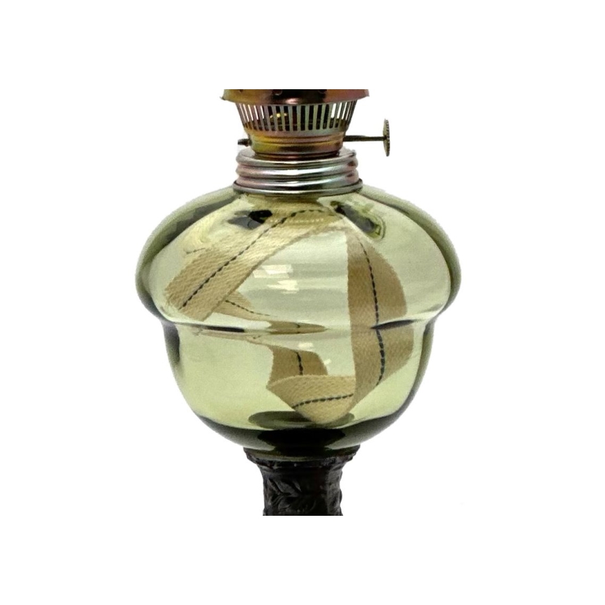 Lampă cu petrol BARBORA 54 cm verde pădure