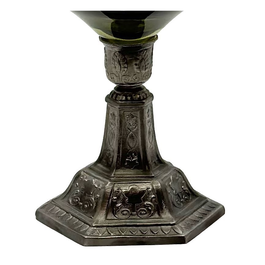 Lampă cu petrol KRASOMÍRA 42 cm verde pădure