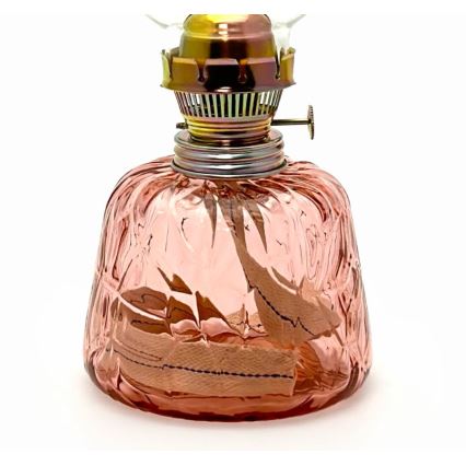 Lampă cu petrol POLY 38 cm cuprată