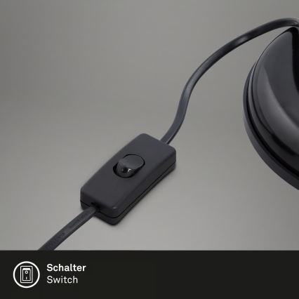 Lampă de birou 1xE14/25W/230V neagră