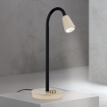 Lampă de birou flexibilă, cu intensitate reglabilă DOTTY 1xGU10/10W/230V bej/negru