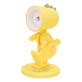 Lampă de birou LED/0,06W/3xLR41 dinozaur galbenă