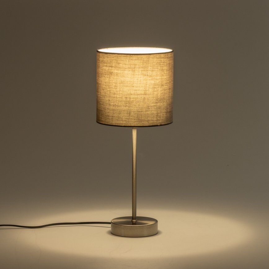 Lampă de birou LED 1xE14/5W/230V gri/crom mat