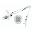 Lampă de birou LED cu lupă și clemă LED/15W/230V