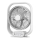 Lampă de birou LED cu ventilator LED/2W/230V albă