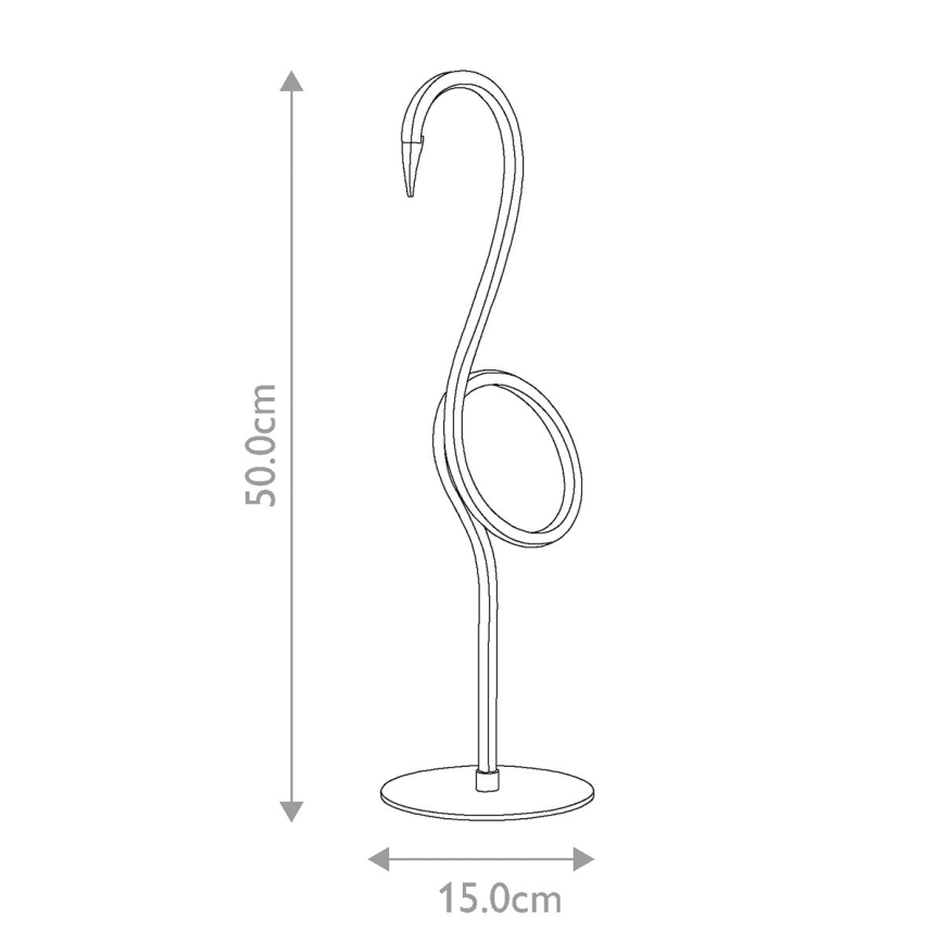 Elstead - Lampă de masă LED FLAMINGO LED/6W/230V 3000K roz