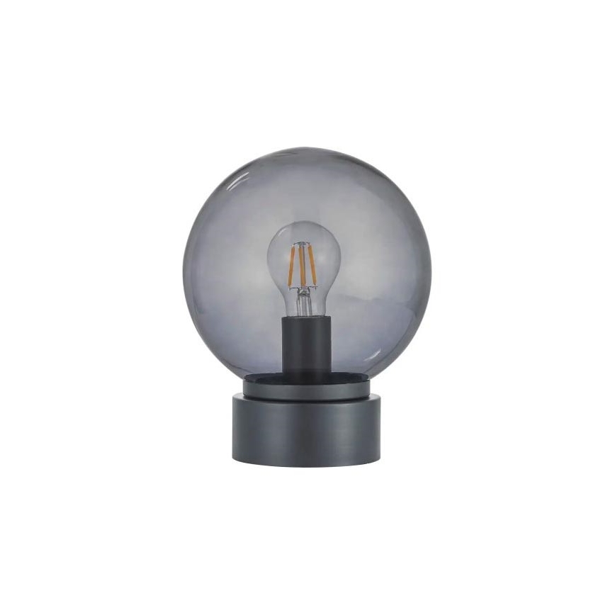 Lampă de birou LED JIMMY 1xE27/60W/230V antracit/negru fumuriu