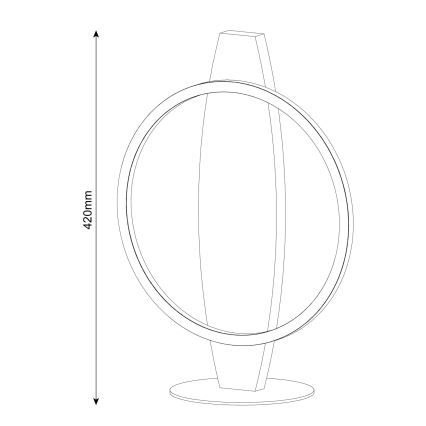 Lampă de birou LED MELISA, 10 W, 230 V, din pin