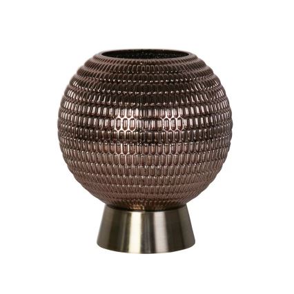 Searchlight - Lampă de birou LED MILA, 0,6 W, 3 x AAA, maro