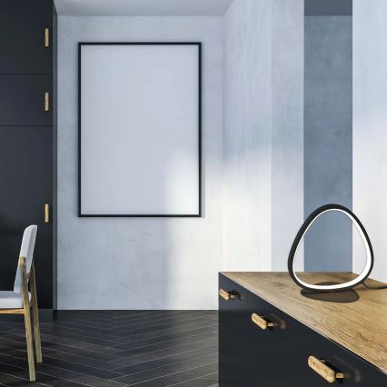 Lampă de birou LED PETRA LED/12W/230V 4000K neagră