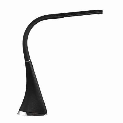 Lampă de birou LED tactilă, reglabilă, cu afișaj, 7W/5V, negru