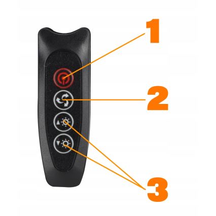 Lampă de birou LED flexibilă cu clemă, cu control tactil și reglare a intensității, 10W, 5 niveluri de luminozitate, 230V, 3000/4000/6000K, neagră