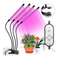 Lampă de birou LED reglabilă cu clemă pentru cultivarea plantelor LED/15W/5V