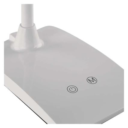 Lampă de birou LED reglabilă EDDY, 6W/230V, 3000/4500/6800K, albă
