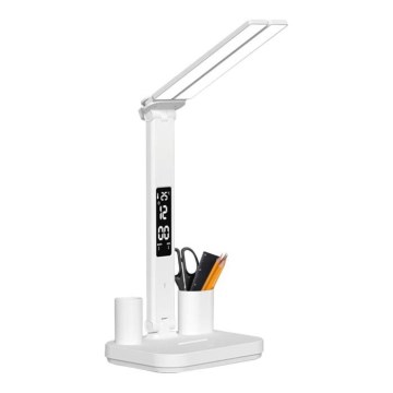 Lampă de birou LED reîncărcabilă cu reglare a intensității NOBLITE P LED/5W/5V 3000/4000/6000K 2200 mAh albă