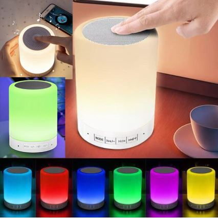 Lampă de birou LED RGB cu difuzor LED/5V