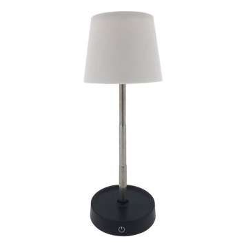 Lampă de birou LED tactilă reglabilă, 3W/5V, USB, 800 mAh, albă
