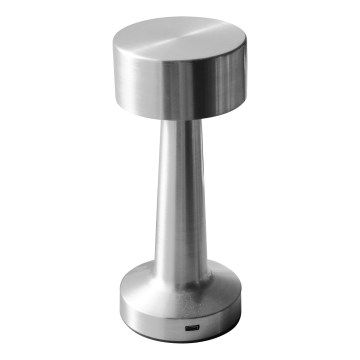 Lampă de birou LED tactilă reglabilă SIMPLY, 5V, 2700/4000/6500K, 800 mAh, crom lucios