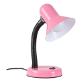 Lampă de birou MENTOR, 1x E27, 15 W, 230 V, roz