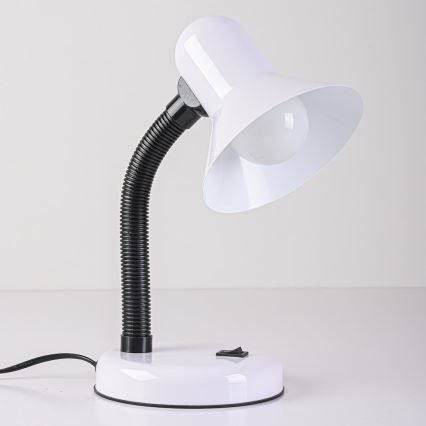 Lampă de birou MENTOR 1xE27/15W/230V albă