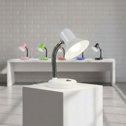Lampă de birou MENTOR 1xE27/15W/230V albă