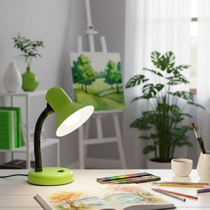 Lampă de birou MENTOR 1xE27/15W/230V, verde