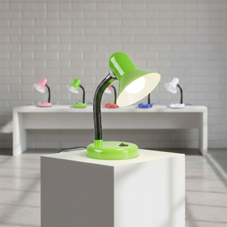 Lampă de birou MENTOR 1xE27/15W/230V, verde