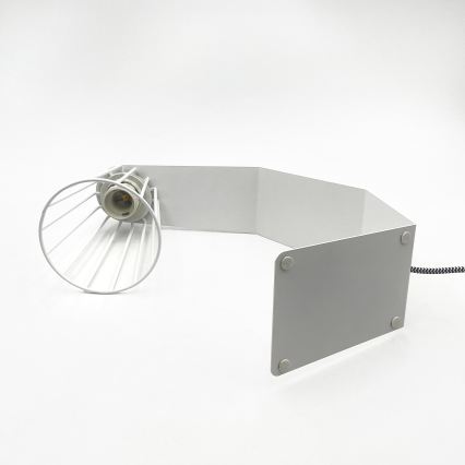 Lampă de birou NANDO 1xE27/15W/230V, albă