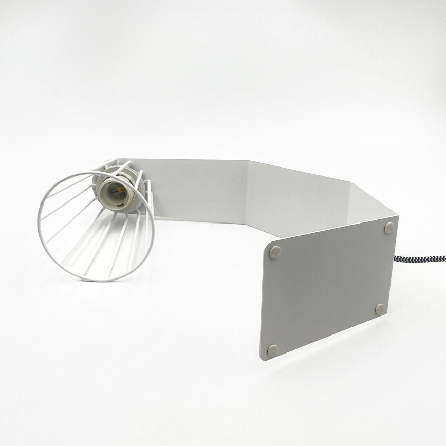 Lampă de birou NANDO 1xE27/15W/230V, albă