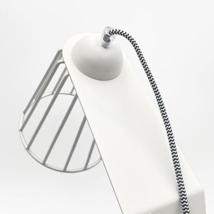 Lampă de birou NANDO 1xE27/15W/230V, albă