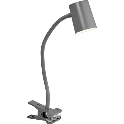 Lampă de birou Osram DESK LINE cu clemă 1xGU10/9W/230V gri