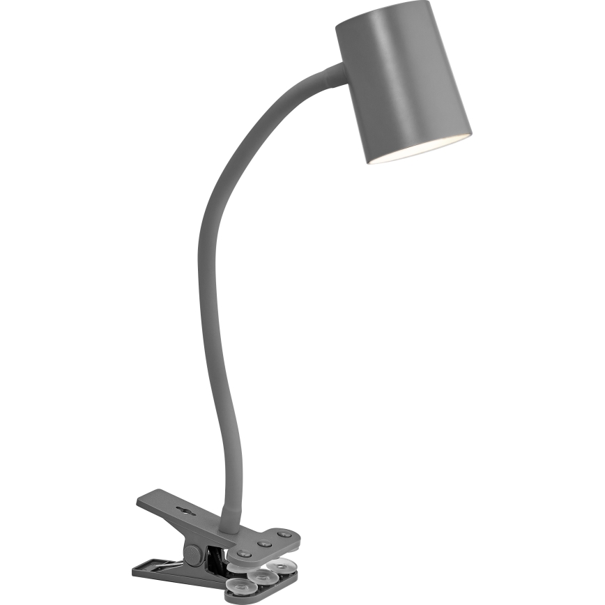 Lampă de birou Osram DESK LINE cu clemă 1xGU10/9W/230V gri