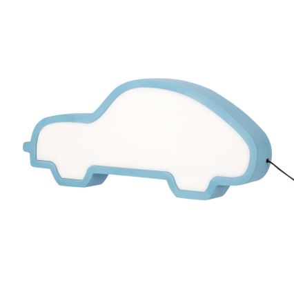 Lampă de birou pentru copii CAR LED/11W/230V, albastră