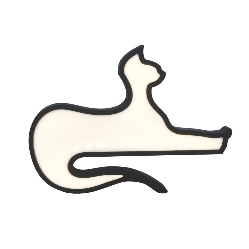 Lampă de birou pentru copii CAT LED/13W/230V, neagră