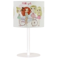 Lampă de birou pentru copii GIRLS VIBES 1xE27/60W/230V, Ø 18 cm, pentru fete