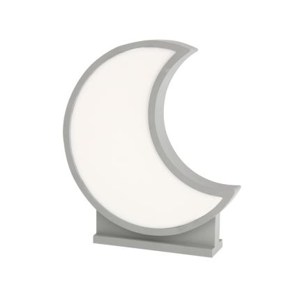Lampă de birou pentru copii MOON LED/12W/230V, gri